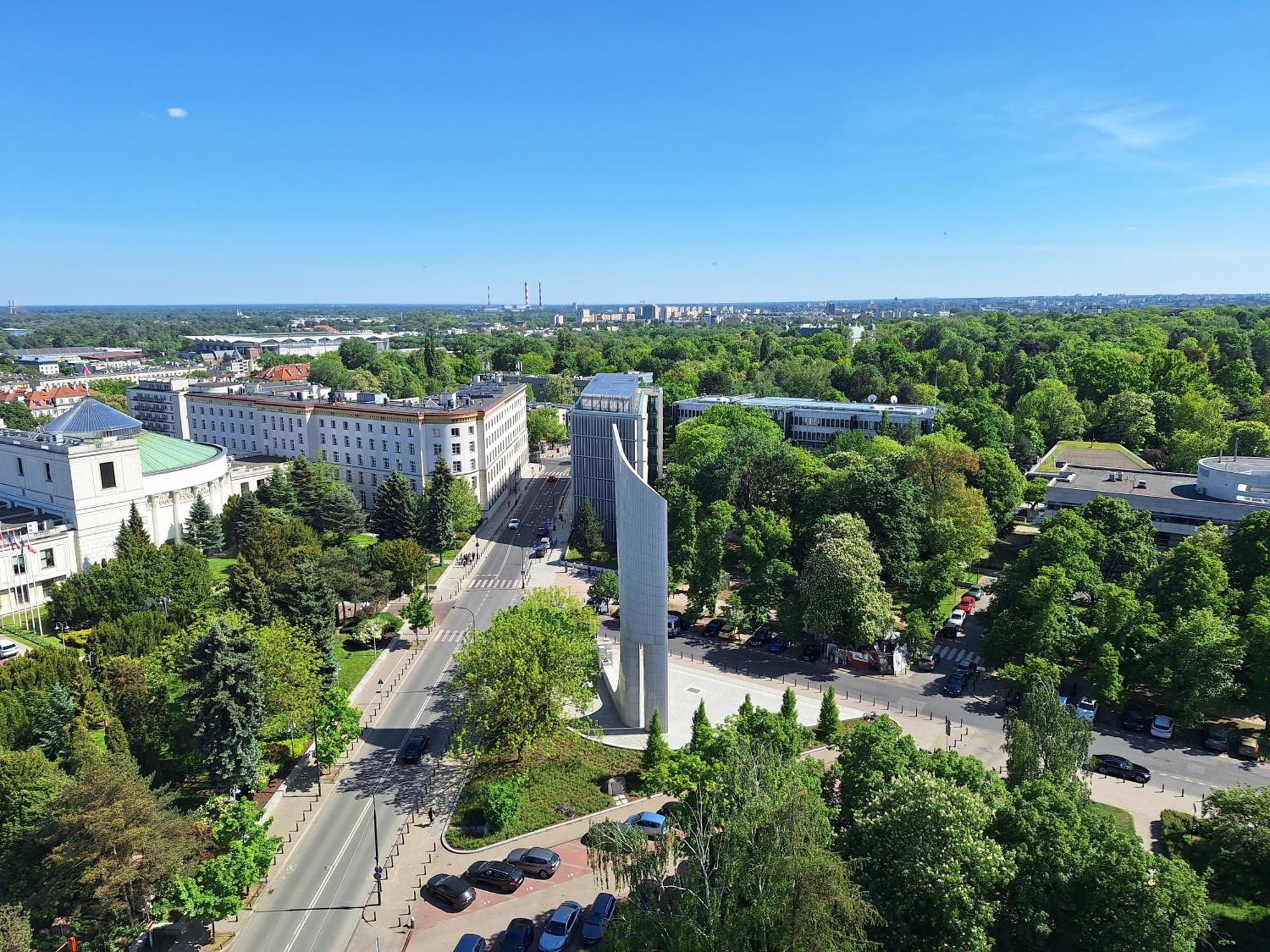 Apartament Wiejska 9 Warschau Exterior foto