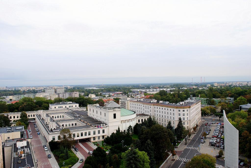 Apartament Wiejska 9 Warschau Exterior foto